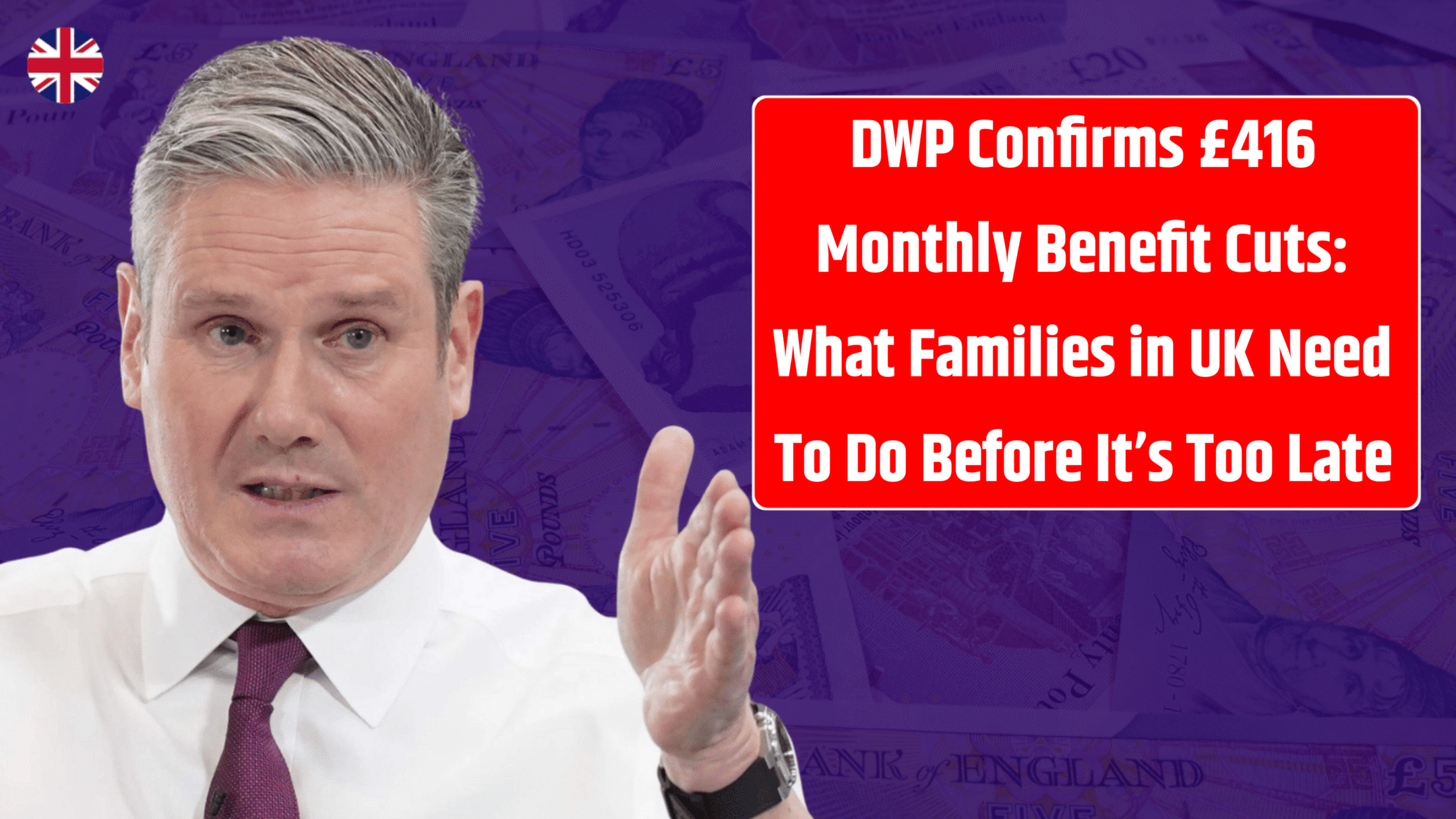 DWP Confirms £416 Monthly Benefit Cuts